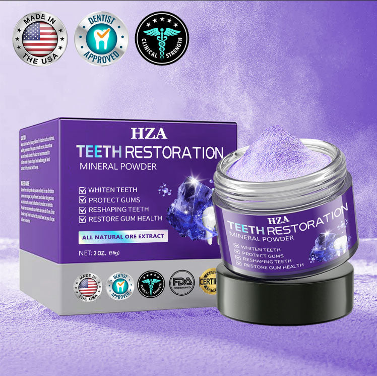 HZA (ADA recommended)Teeth Restoration Mineral Powder๐(๐๐ข๐ฆ๐ข๐ญ๐๐ ๐ญ๐ข๐ฆ๐ ๐๐ข๐ฌ๐๐จ๐ฎ๐ง๐ญ ๐๐๐ฌ๐ญ ๐๐ ๐ฆ๐ข๐ง๐ฎ๐ญ๐๐ฌโฐ)