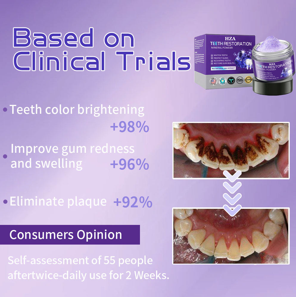 HZA (ADA recommended)Teeth Restoration Mineral Powder๐(๐๐ข๐ฆ๐ข๐ญ๐๐ ๐ญ๐ข๐ฆ๐ ๐๐ข๐ฌ๐๐จ๐ฎ๐ง๐ญ ๐๐๐ฌ๐ญ ๐๐ ๐ฆ๐ข๐ง๐ฎ๐ญ๐๐ฌโฐ)