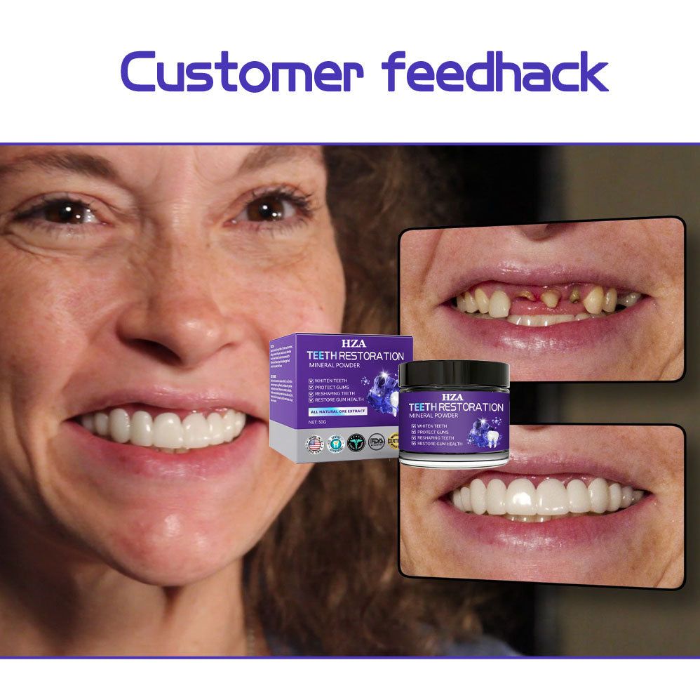 HZA (ADA recommended)Teeth Restoration Mineral Powder๐(๐๐ข๐ฆ๐ข๐ญ๐๐ ๐ญ๐ข๐ฆ๐ ๐๐ข๐ฌ๐๐จ๐ฎ๐ง๐ญ ๐๐๐ฌ๐ญ ๐๐ ๐ฆ๐ข๐ง๐ฎ๐ญ๐๐ฌโฐ)