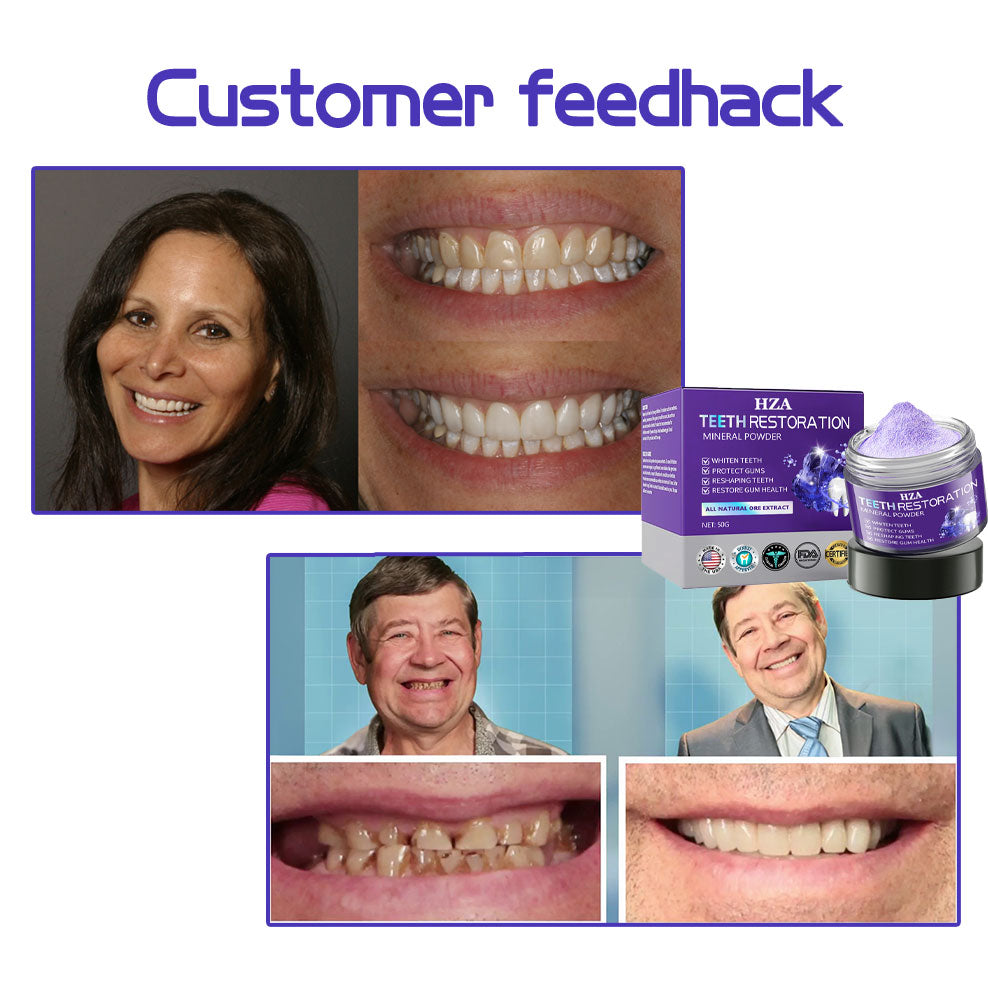 HZA (ADA recommended)Teeth Restoration Mineral Powder๐(๐๐ข๐ฆ๐ข๐ญ๐๐ ๐ญ๐ข๐ฆ๐ ๐๐ข๐ฌ๐๐จ๐ฎ๐ง๐ญ ๐๐๐ฌ๐ญ ๐๐ ๐ฆ๐ข๐ง๐ฎ๐ญ๐๐ฌโฐ)