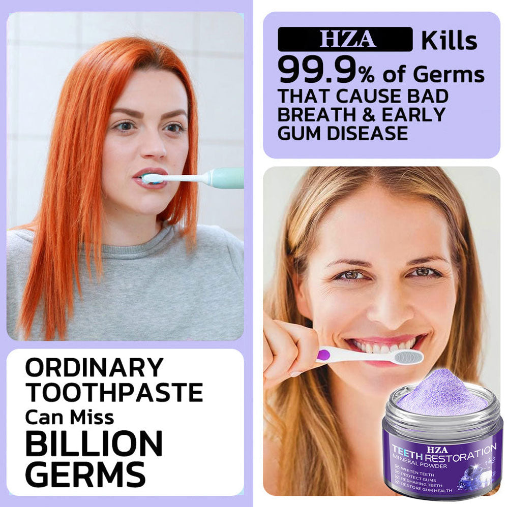HZA (ADA recommended)Teeth Restoration Mineral Powder๐(๐๐ข๐ฆ๐ข๐ญ๐๐ ๐ญ๐ข๐ฆ๐ ๐๐ข๐ฌ๐๐จ๐ฎ๐ง๐ญ ๐๐๐ฌ๐ญ ๐๐ ๐ฆ๐ข๐ง๐ฎ๐ญ๐๐ฌโฐ)